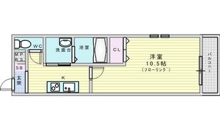 フジパレス江坂3番館の物件間取画像